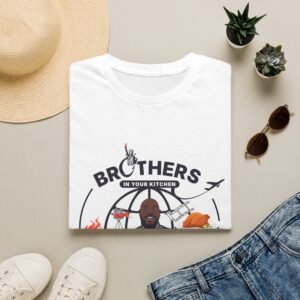 T-Shirt — "Brothers in Your Kitchen" Chef Graphic Tee (Personalized Name Option)